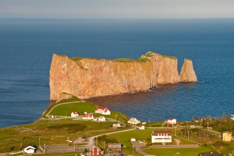 Paysage, rocher Percé