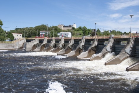 Matane River’s dam