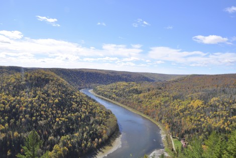 River, Chic-Choc Mountains, Gaspé Peninsula