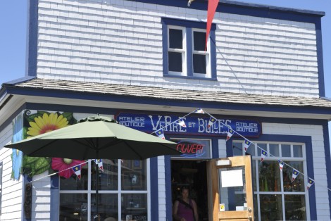 Atelier, Boutique, Verre à bulles, Gaspésie