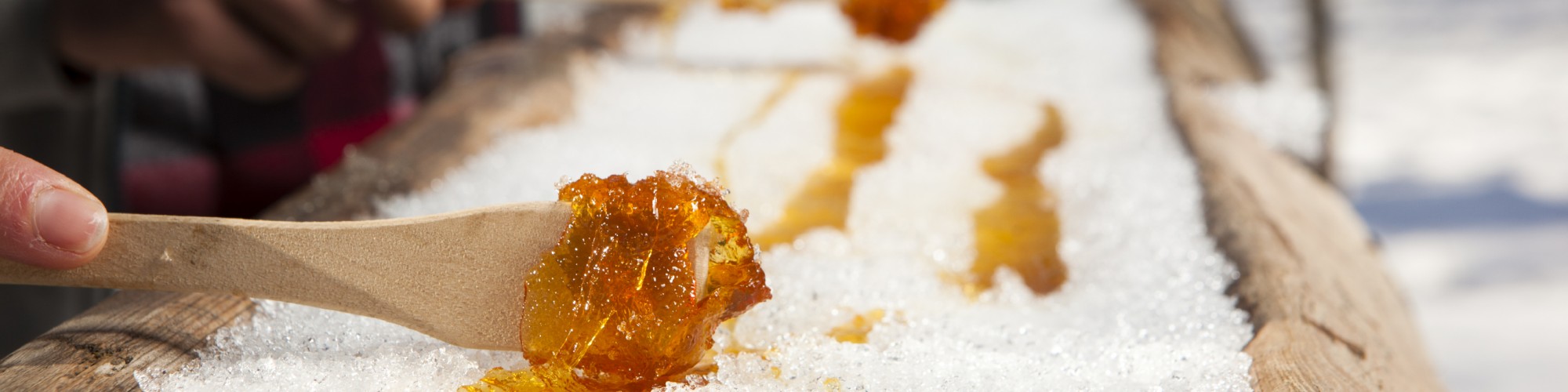 Maple taffy