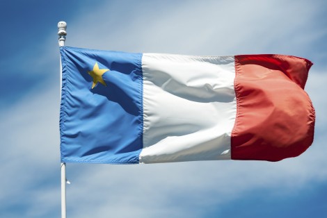 Drapeau acadien